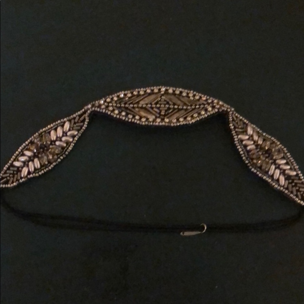 Pink Pewter headband